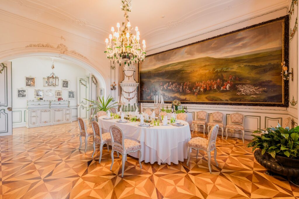 zámecké interiéry