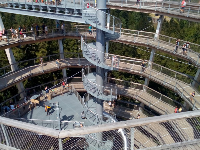 stezka v korunách stromu