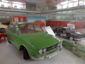 škoda 120 LS v muzeu autíček Brtnice