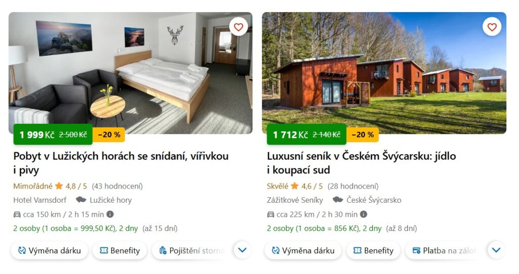 ubytování severní čechy