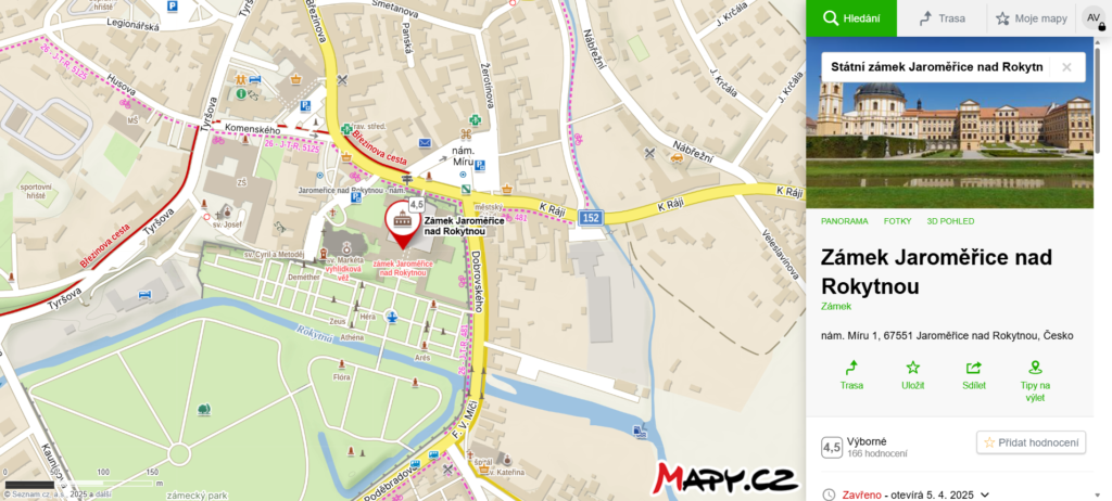 Zámek Jaroměřice nad Rokytnou: Barokní skvost Vysočiny