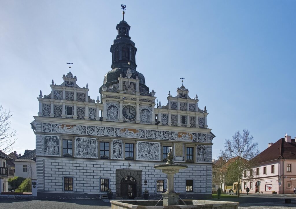 obrázek radnice ve Stříbře