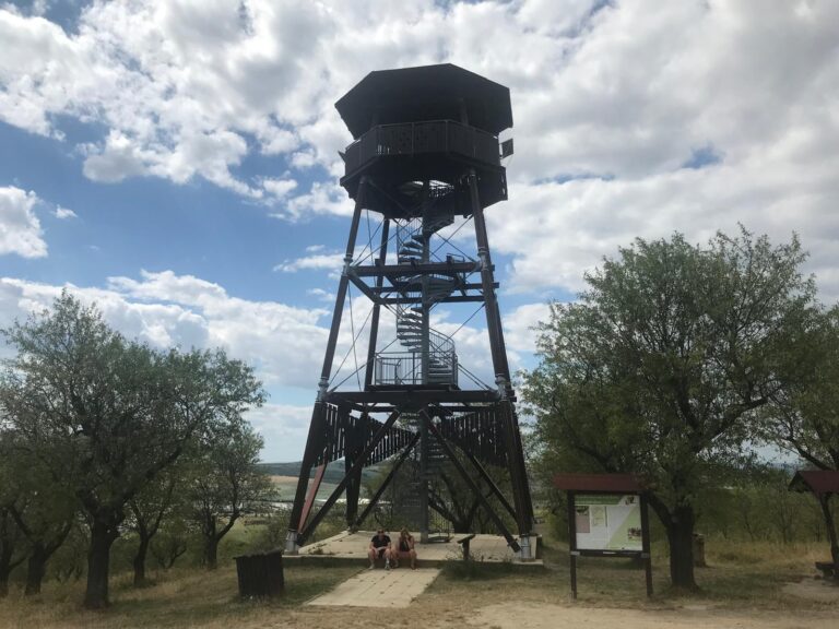 Rozhledna v mandlonovém háji v Hustopečích