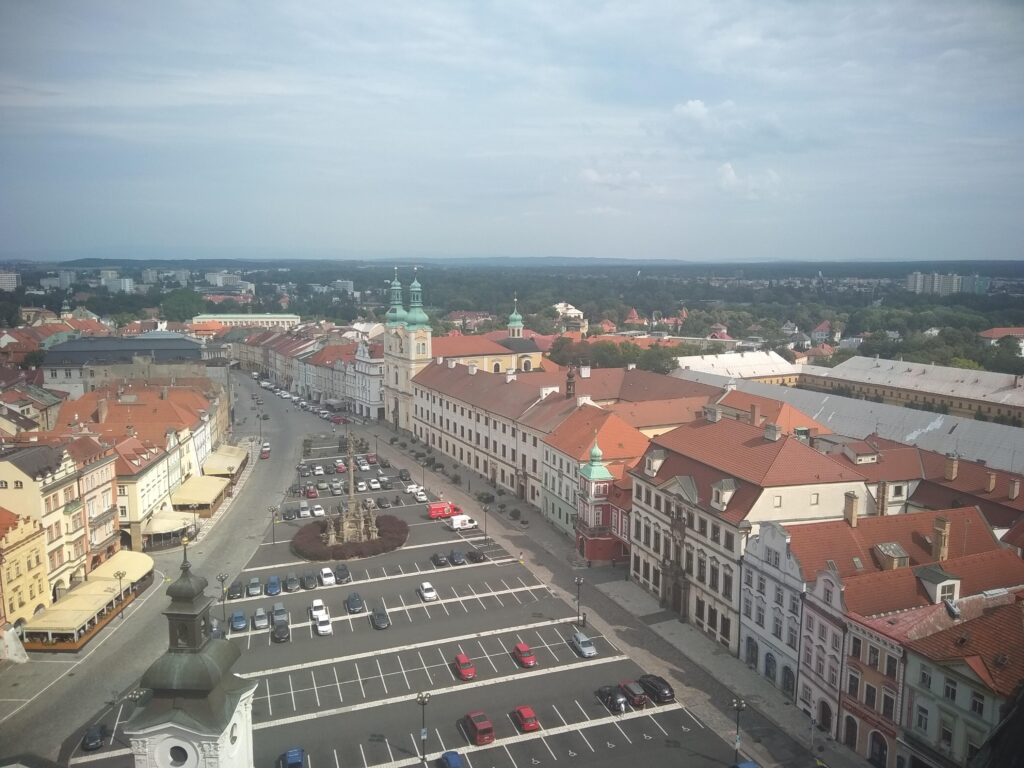 náměstí v Hradci Králové