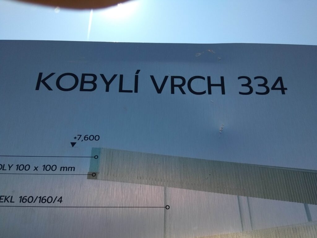Stezka nad vinohrady v Kobylí
