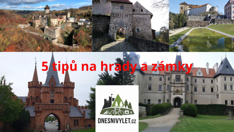 5 oblíbených tipů na hrady a zámky