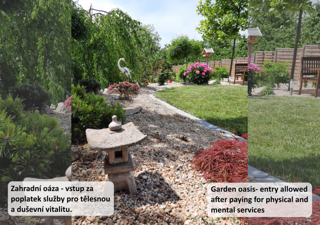 Apartmán Vital zahradní oáza