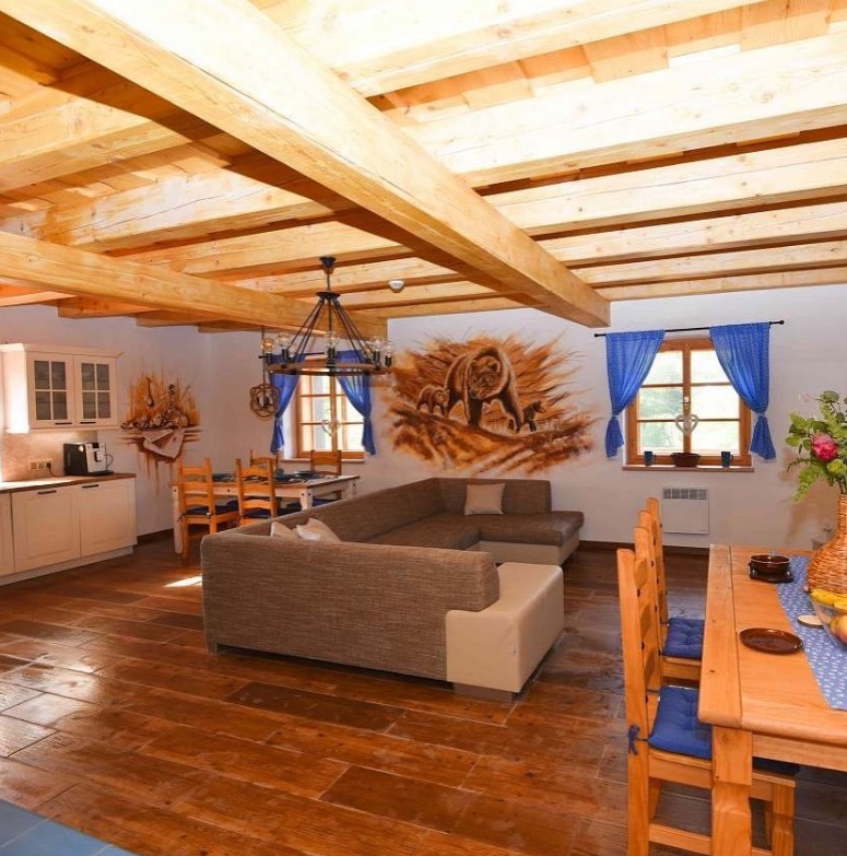 Chalupa Lilien pod Medvědí skálou – ubytování Pusté Žibřidovice, Jeseníky