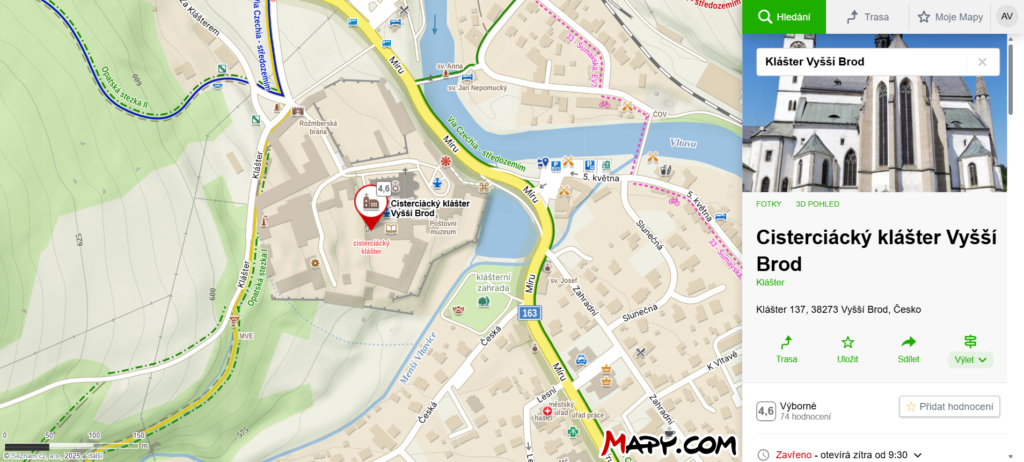 Cisterciácký klášter Vyšší Brod