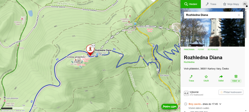 Rozhledna Diana Karlovy Vary