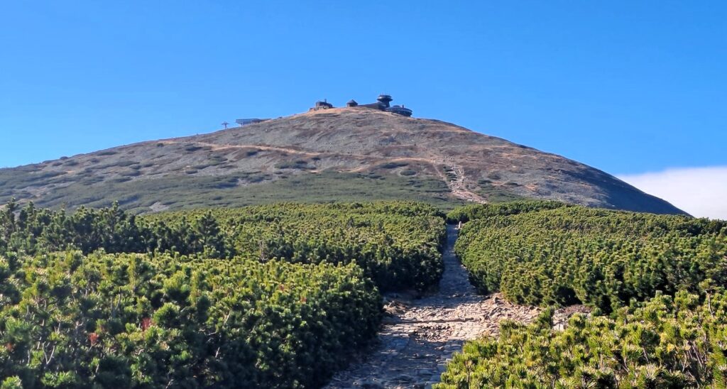 Cesta na Sněžku z Pomezních bud přes Jelenku