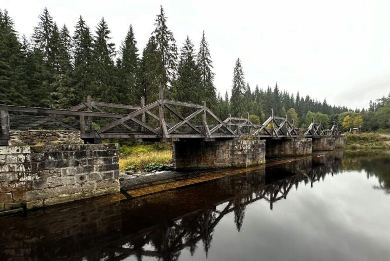 Hradlový most Rechle – technická památka uprostřed šumavské přírody