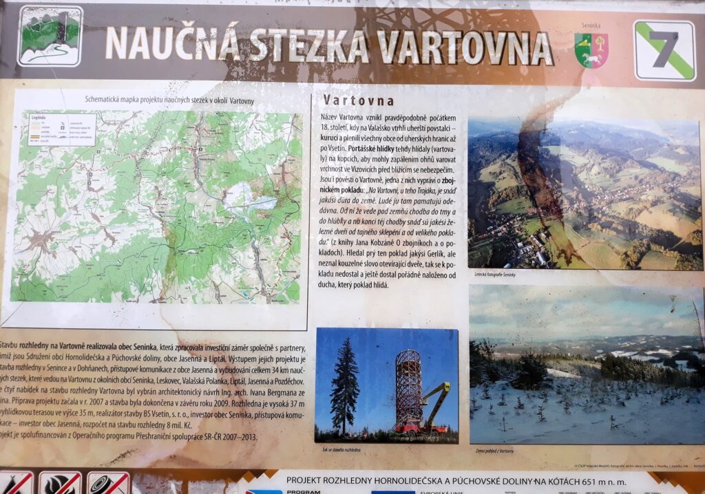 Naučná stezka Vartovna – 6,3 km valašské přírody, historie a krásných výhledů