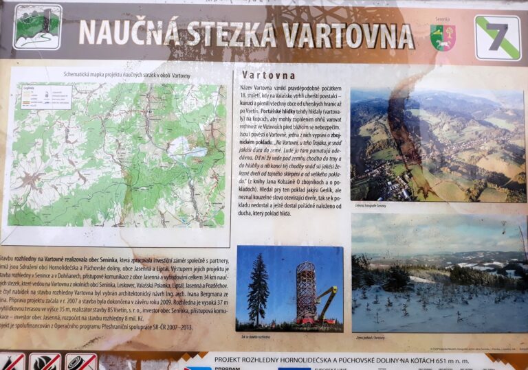 Naučná stezka Vartovna – 6,3 km valašské přírody, historie a krásných výhledů
