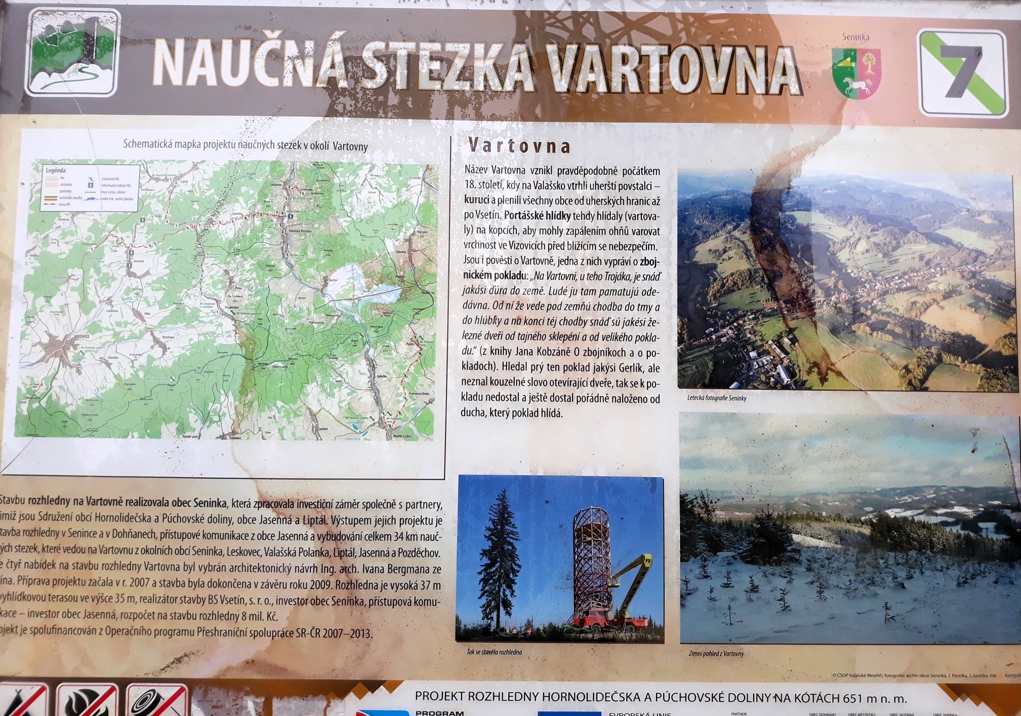 Naučná stezka Vartovna – 6,3 km valašské přírody, historie a krásných výhledů