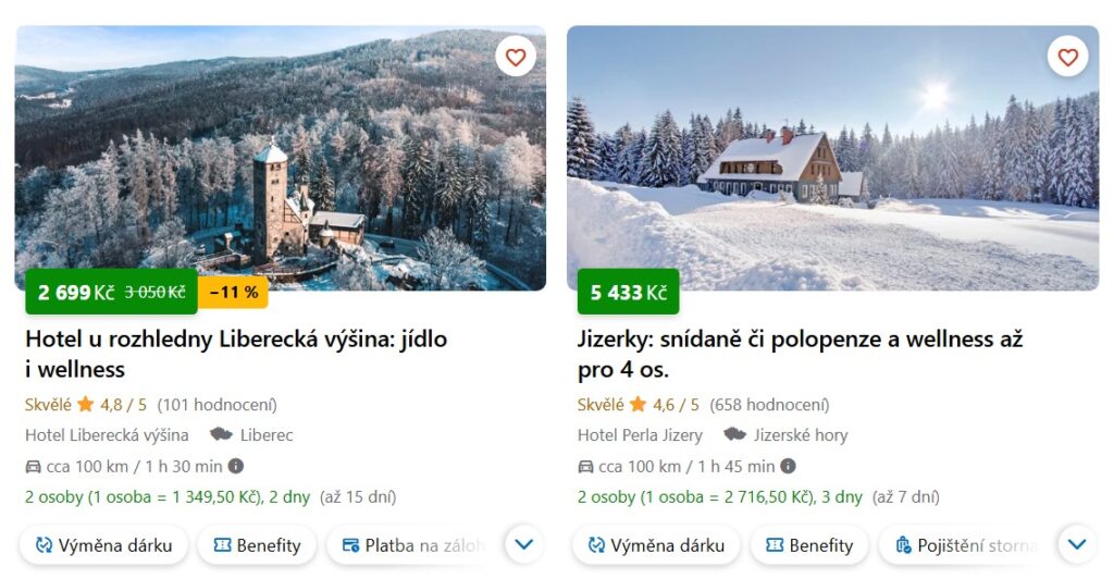 ubytování Jizerské hory