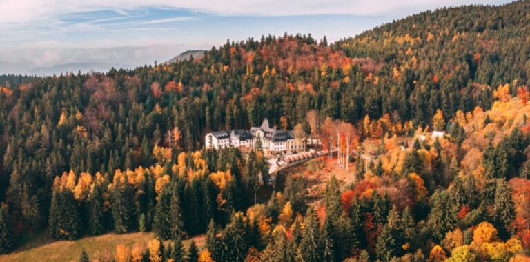 Pobyt na zámku u Karlových Varů: wellness, polopenze a procedury v luxusu zámeckého resortu