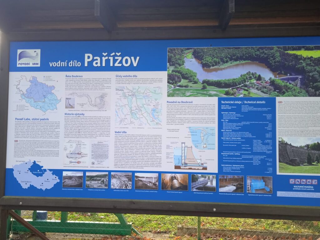 Vodní nádrž Pařížov – technický unikát ukrytý v údolí Doubravy