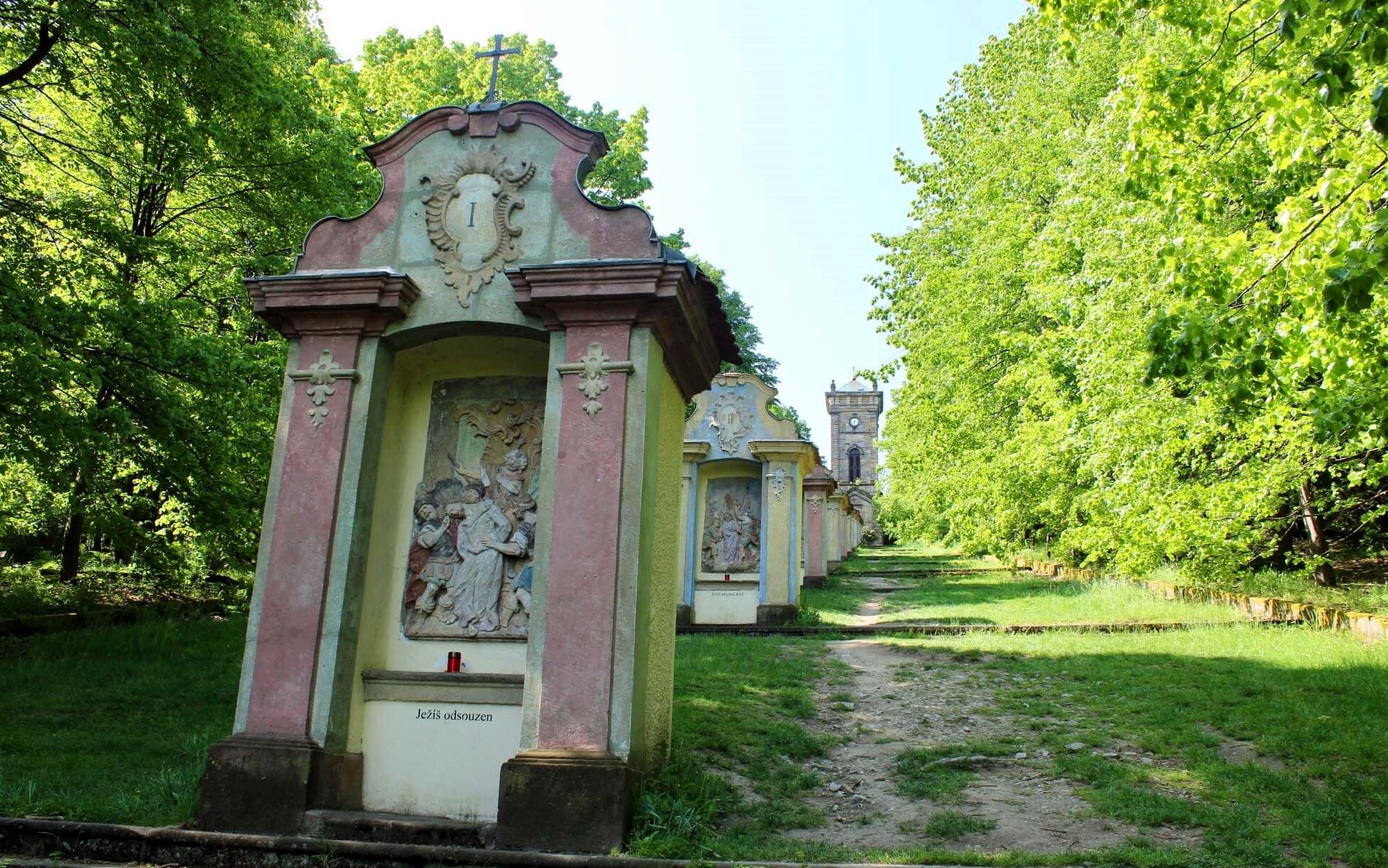 Křížová hora (563 m) poutní místo s bohatou historií