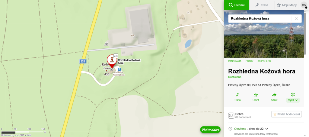 Rozhledna Kožová Hora