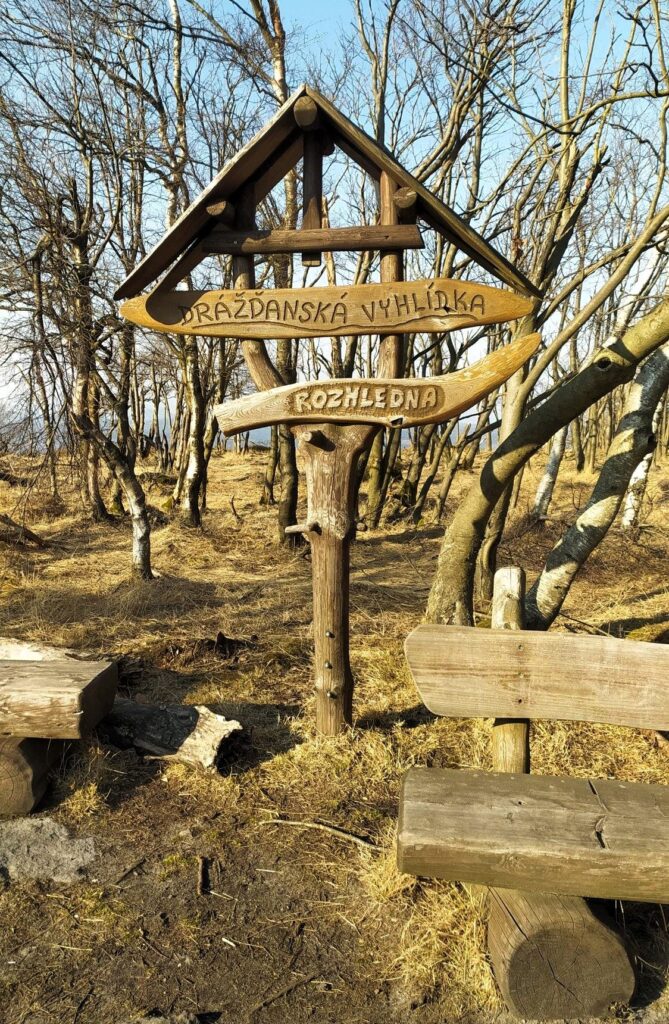 Drážďanská vyhlídka u Děčínského Sněžníku