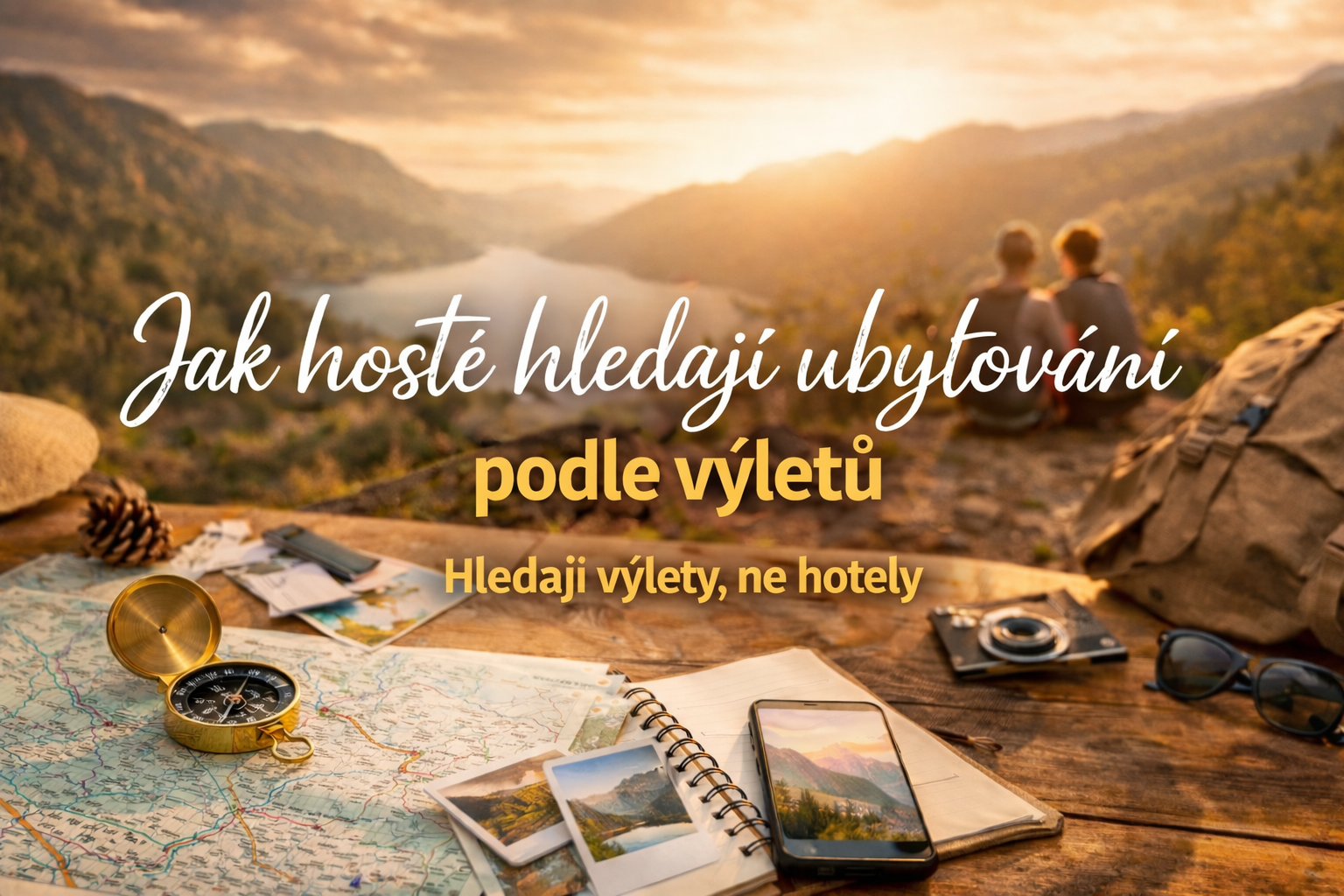 Jak hosté hledají ubytování podle výletů