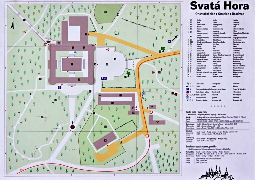 Poutní areál Svatá Hora u Příbrami – barokní perla Česka