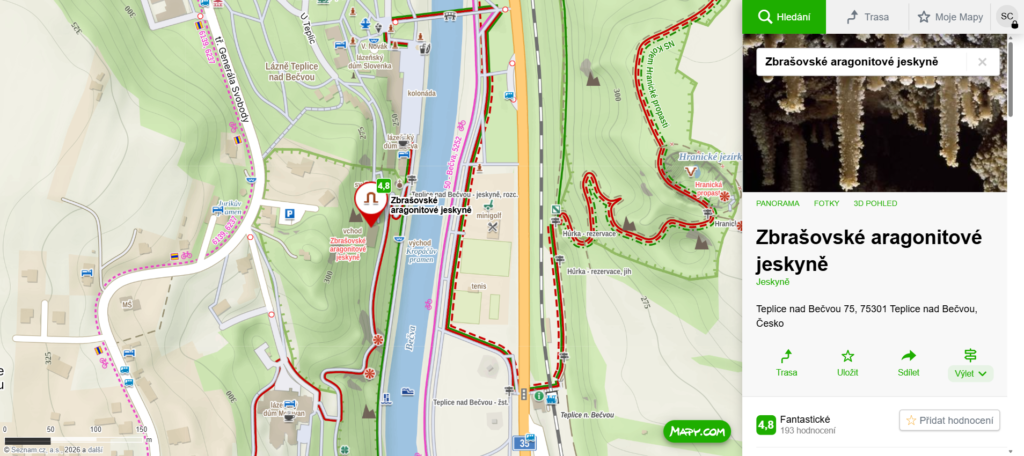 zbrašovské aragonitové jeskyně