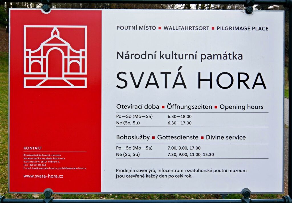 Poutní areál Svatá Hora u Příbrami – barokní perla Česka