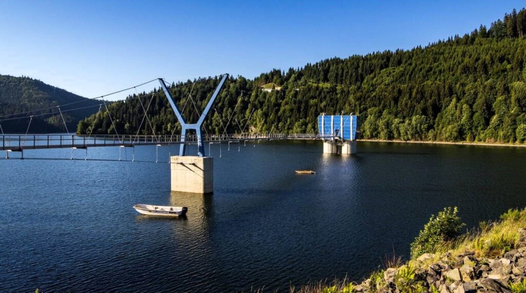 Vodní nádrž Šance – tichý strážce pitné vody v srdci Beskyd