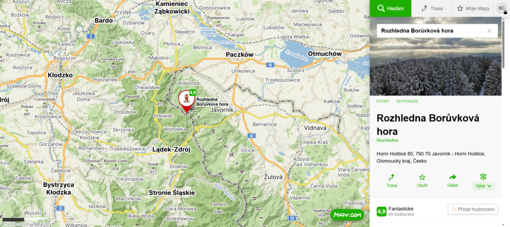 Rozhledna Borůvková hora