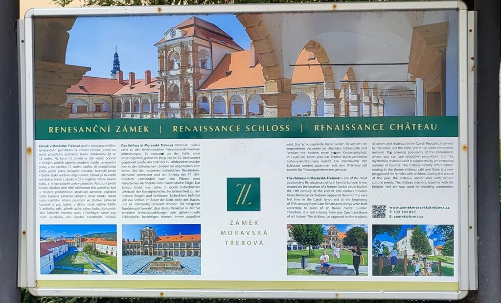 Zámek Moravská Třebová – renesanční perla 