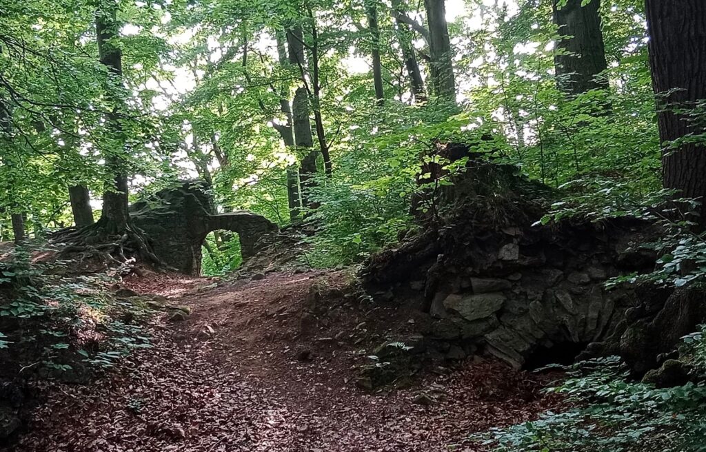 Zřícenina hradu Rožnov (Hradisko) – výlet nad Rožnovem pod Radhoštěm s krásnými výhledy