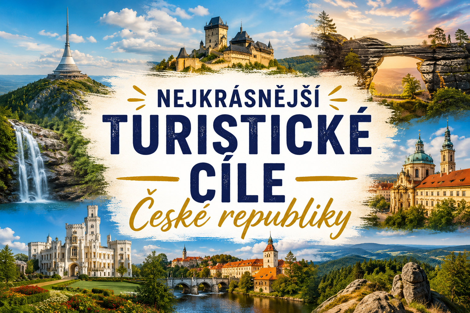 Nejkrásnější turistické cíle České republiky – kam vyrazit za těmi největšími poklady naší země
