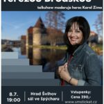 Na hradě s Terezou Brodskou na Vodním hradě Švihov – večer plný humoru, vzpomínek i zákulisních příběhů