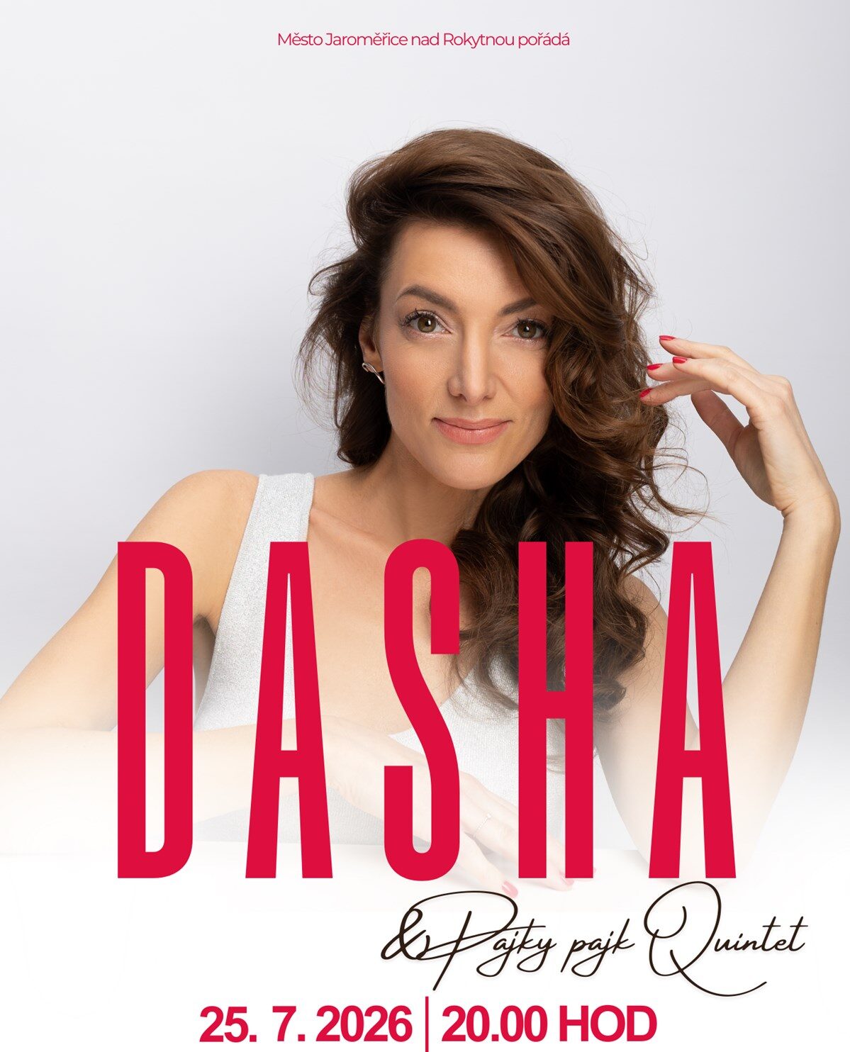 Dasha & Pajky Pajk Quintet v Jaroměřicích nad Rokytnou – výjimečný letní koncert plný emocí, soulu i muzikálových melodií